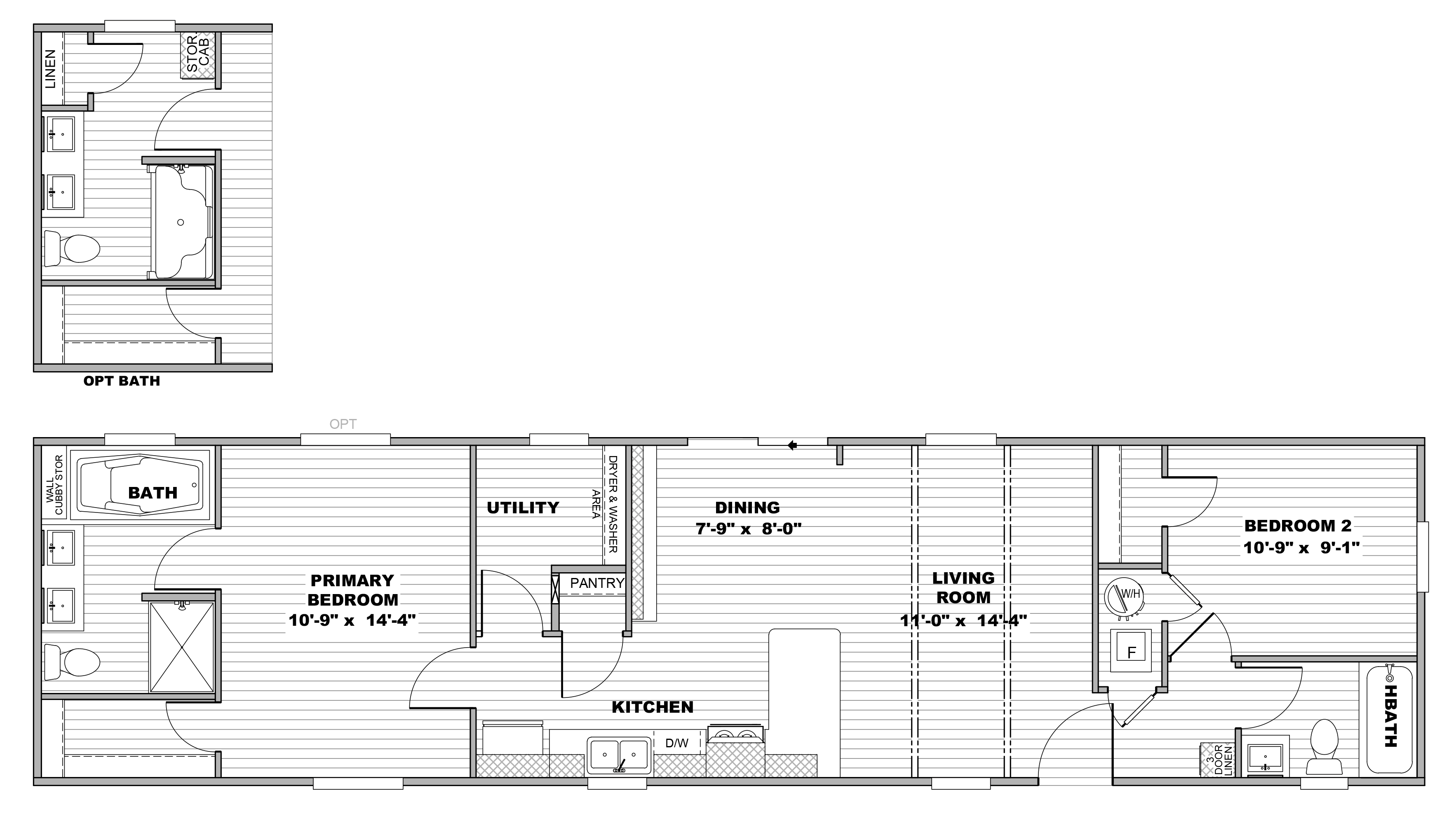 The ANNIVERSARY 16602A Floor Plan