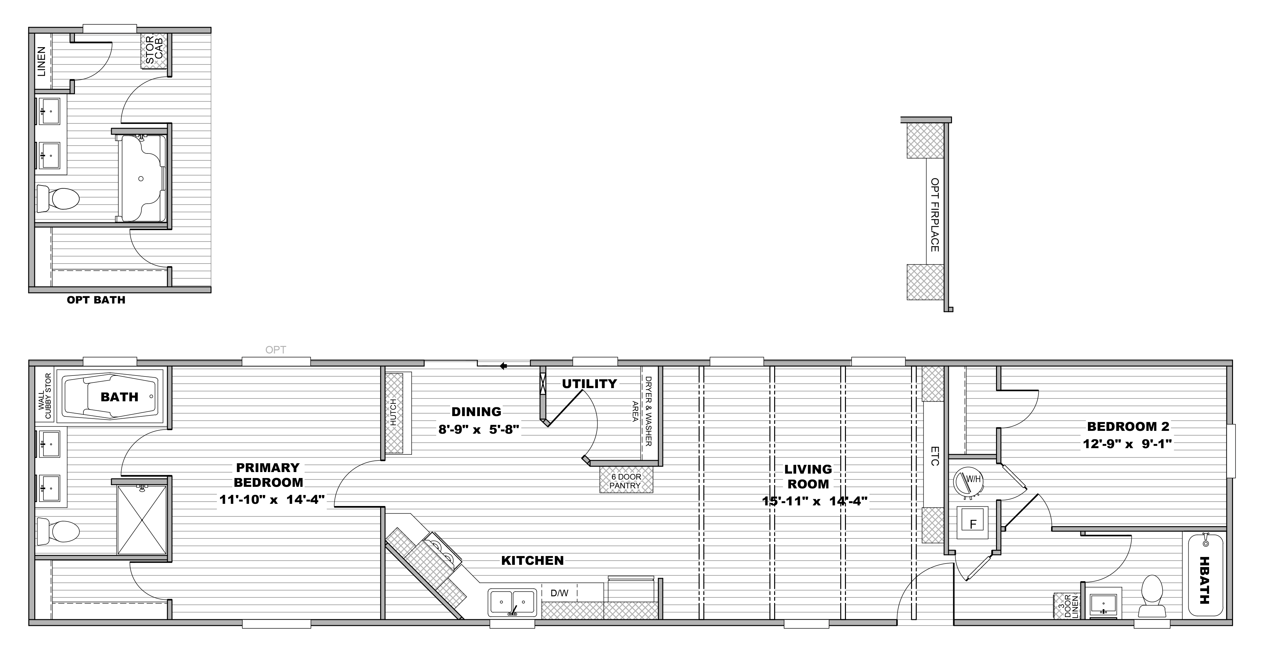 The ANNIVERSARY 16682F Floor Plan